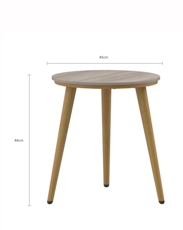 Charles Bentley Rope Weave Bistro Set