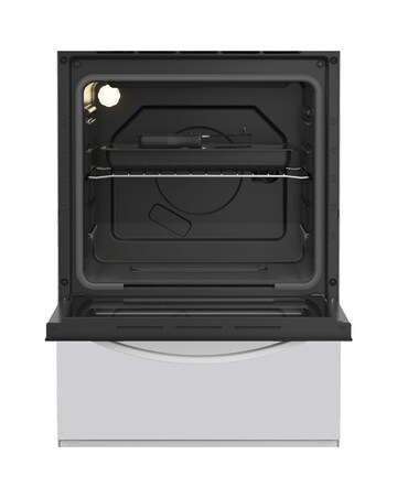 Indesit I5E3KMW 50cm Electric Single Cooker - White + Installation