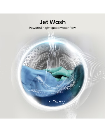 Hisense 3S Series WF3S1243BB3 WiFi-enabled 12kg 1400 Spin Washing Machine - Blac