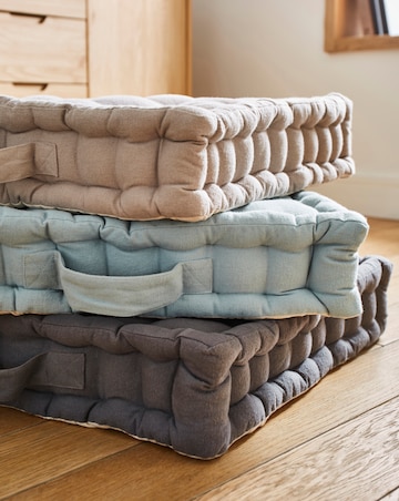 Linen Effect Booster Cushion