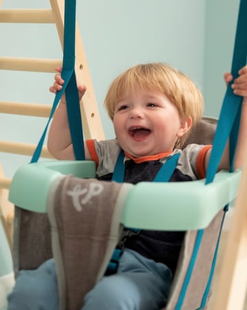 TP Active Tots Wooden Swing & Climb Frame