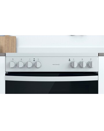 Indesit ID67V9KMW/UK Electric Double Cooker - White