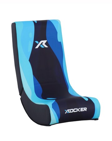 X Rocker Video Rocker Gaming Chair for Kids - Lava Blue