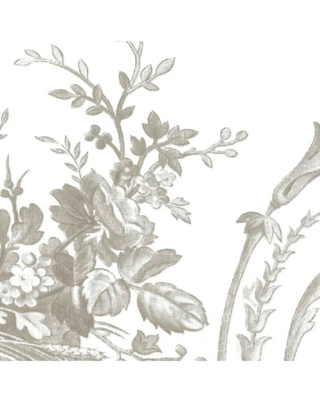 Laura Ashley Tuileries Dark Dove Grey Wallpaper