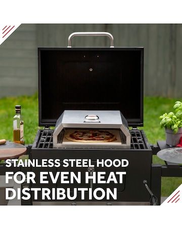 George Foreman BBQ Pizza Oven with Paddle