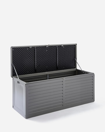 Charles Bentley Black/Grey 390L Storage Box