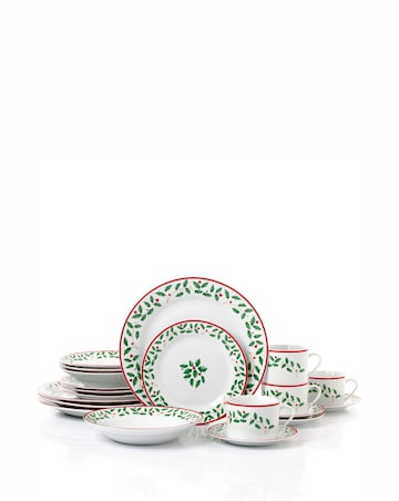 Waterside Holly 20 Piece Dinner Set