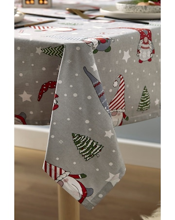 Christmas Gnomes Table Cloth