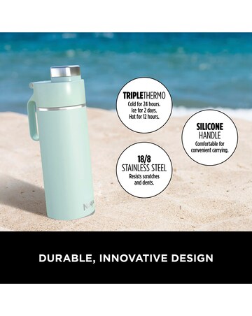 Ninja Thirsti Carbonated 20oz Bottle with Carbonation Lid in Mint