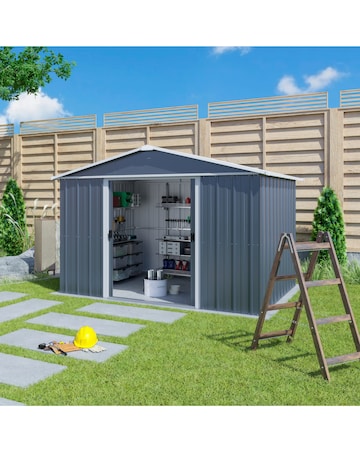 Yardmaster 10 X 8 Apex Metal Shed