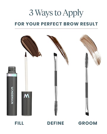 Wonderskin Dream Brow Gel Serum- Dark Brunette