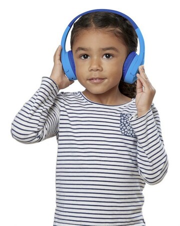 Belkin Soundform Mini Kids Wireless On-Ear Headphones - Blue