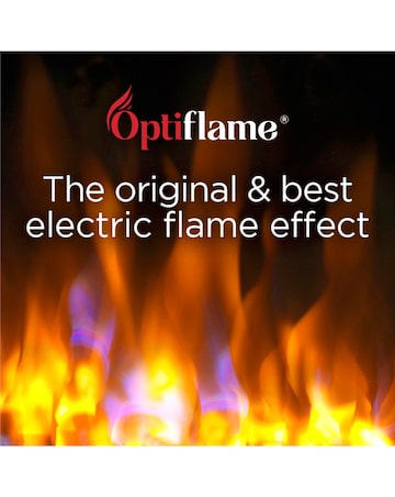 Dimplex Cheriton Deluxe Chrome Optiflame Electric Fire