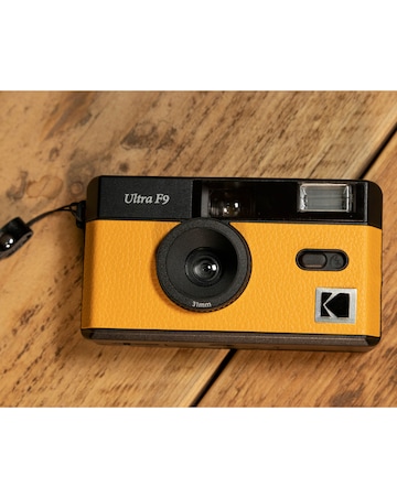 Kodak Ultra F9 Reusable Camera Bundle with 36 Exposure Film Pack - Yellow