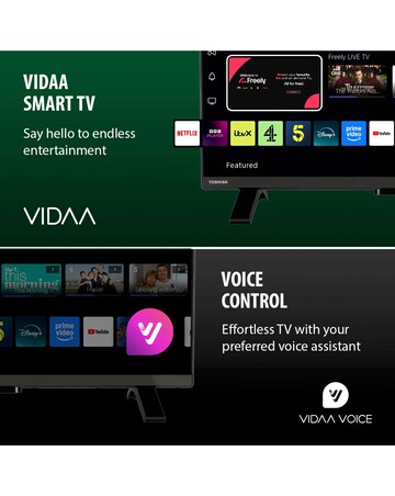 Toshiba 32WV2553DB 32in HD TV with Freely