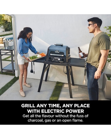Ninja Woodfire OG901UK Pro Connect XL Electric BBQ Grill and Smoker