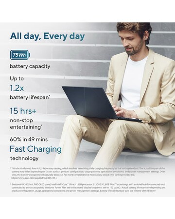 ASUS Vivobook 16 Laptop - 16in AMD Ryzen 7 16GB 1TB FHD - Silver