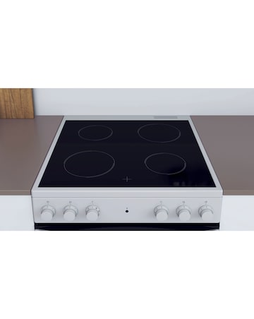 Indesit IS67V5KHW/UK Single Electric Cooker + Install