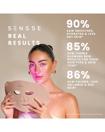 Sensse Elite LED Face Mask - 8 Light