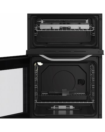 Hotpoint HTG5GCW 50cm Gas Twin Cooker - White