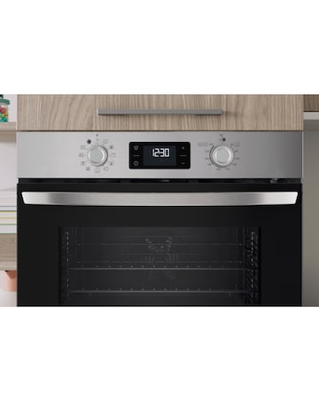 Indesit Turn&Go IO278P1XUK Built-In Electric Single Oven w Pyrolytic Cleaning