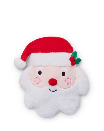 Catherine Lansfield Santa 3D Shaped Cushion