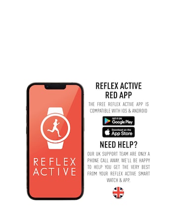 Reflex Active Series 23 Calling Smart Watch - Black