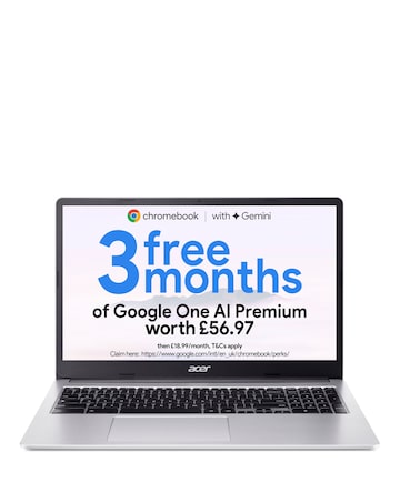 Acer Chromebook 315 - 15.6in FHD Intel Celeron N4500 8GB 128GB