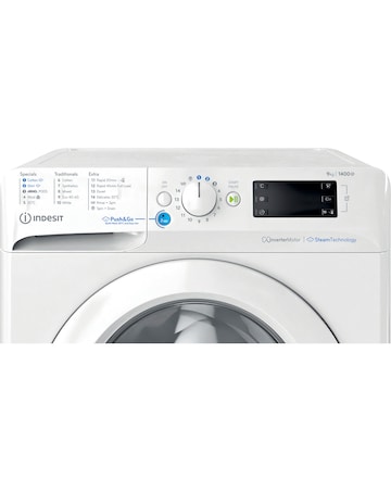 Indesit BWE 91496X WV UK 9kg, 1400rpm Washing Machine - White + Install