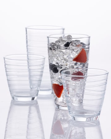 Ravenhead Essentials Swirl Set of 8 Glasses