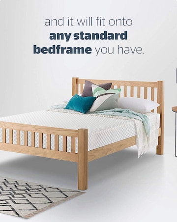 Silentnight 7 Zone Memory Foam Rolled Mattress - Medium Firm