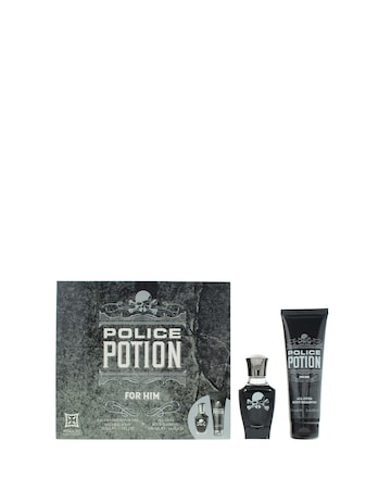 Police Potion For Him 2 Piece Gift Set: Eau de Parfum 30ml - Shower Gel 100ml