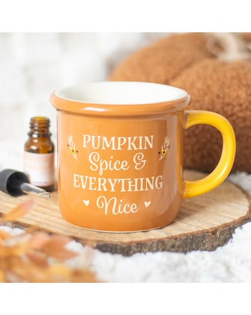 Pumpkin Spice Mug Oil Burner and Wax Warmer