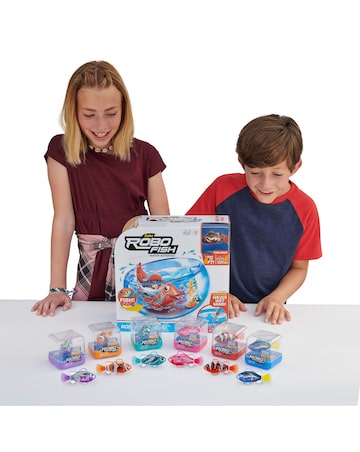 Robo Alive: Robo Fish Robotic Swimming Pets Fish Bowl Playset