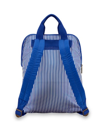 Joules Packaway Backpack - Ticking Stripe