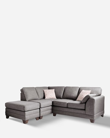 Hilliard Fabric Left Hand Corner Sofa