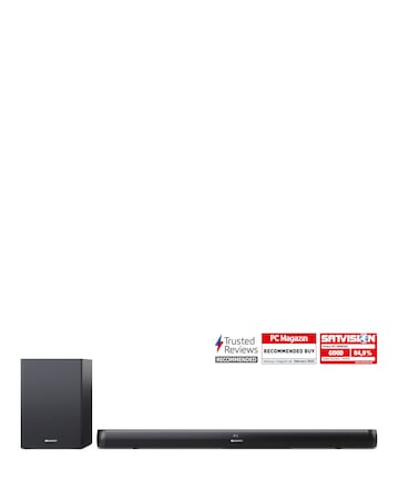 Sharp HT-SBW202 2.1ch 200W Soundbar with Wireless Subwoofer