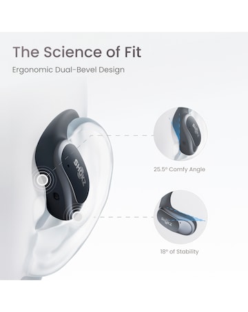 Shokz OpenFit Air True Wireless Open-Ear Earbuds - Black