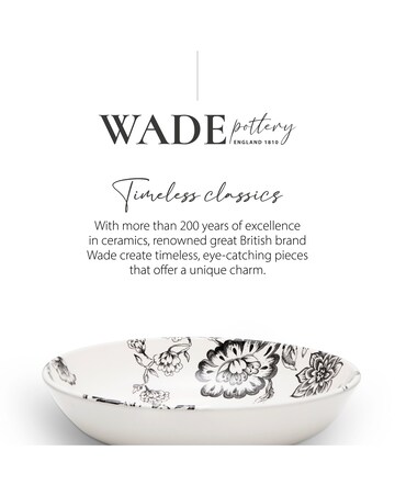 Wade Botanical Night Set of 4 Pasta Bowls