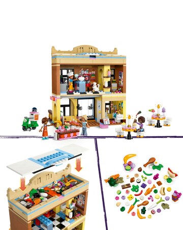 LEGO Friends Restaurant and Cooking School Toy Food Set 42655