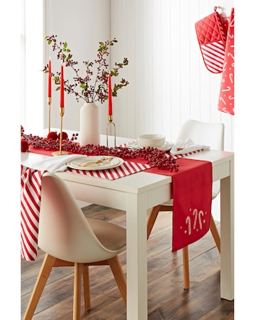Catherine Lansfield Candy Cane Placemats