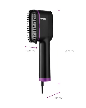 Tower 1400W Digital Garment Steamer- Purple