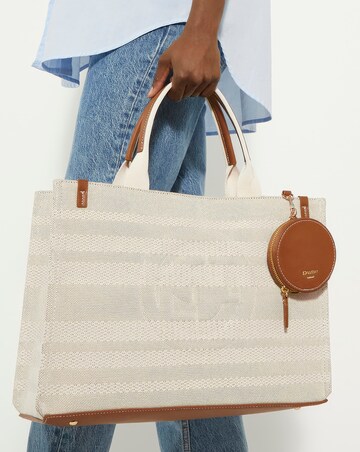 Dune Deltra Large Canvas Tote Bag