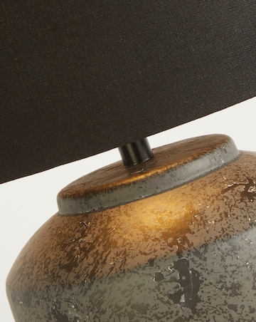 Black Ceramic Lamp