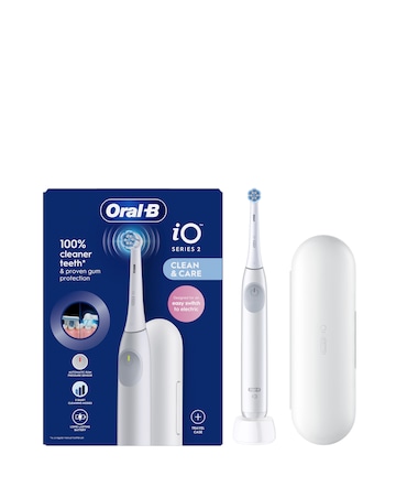 Oral-B iO2 Series Simple White + Travel Case | Home Essentials