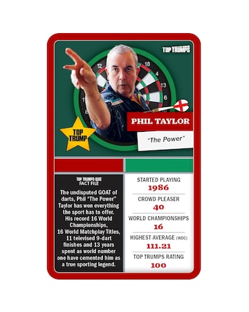 Top Trumps Top 30 Darts Greats