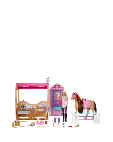 Barbie Mysteries The Great Horse Chase Ultimate Stable Playset with Doll