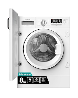 Hisense 3 Series WF3M841BWI Integrated 8kg Washing Machine 1400 rpm White