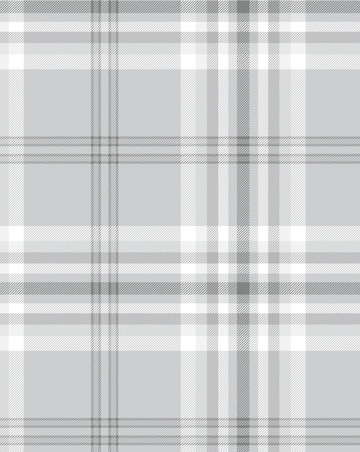 Catherine Lansfield Silver Kelso Check Wallpaper
