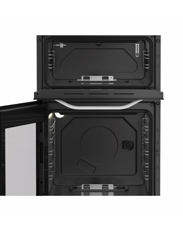 Hotpoint HDG5GCW 50cm Gas Double Cooker - White